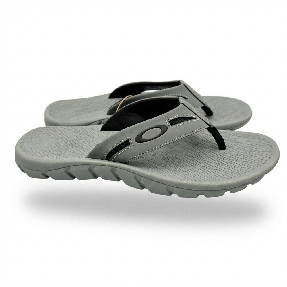 Oakley Operative Sandal 2.0 Mens Size 13 Stone Gray Sport Flip Flop **NEW** - Picture 12 of 13